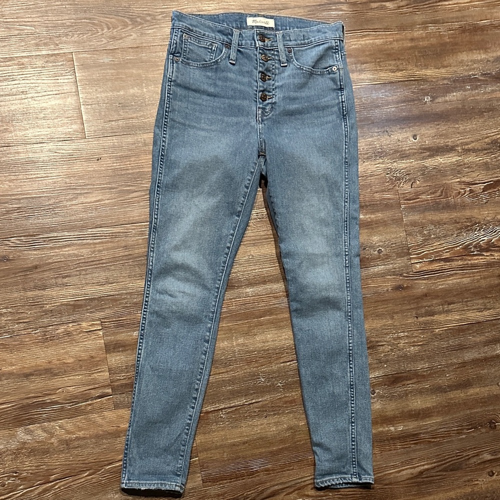 Madewell High Rise Blue Jeans